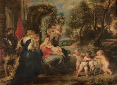 Madonna y Niño de Peter Paul Rubens